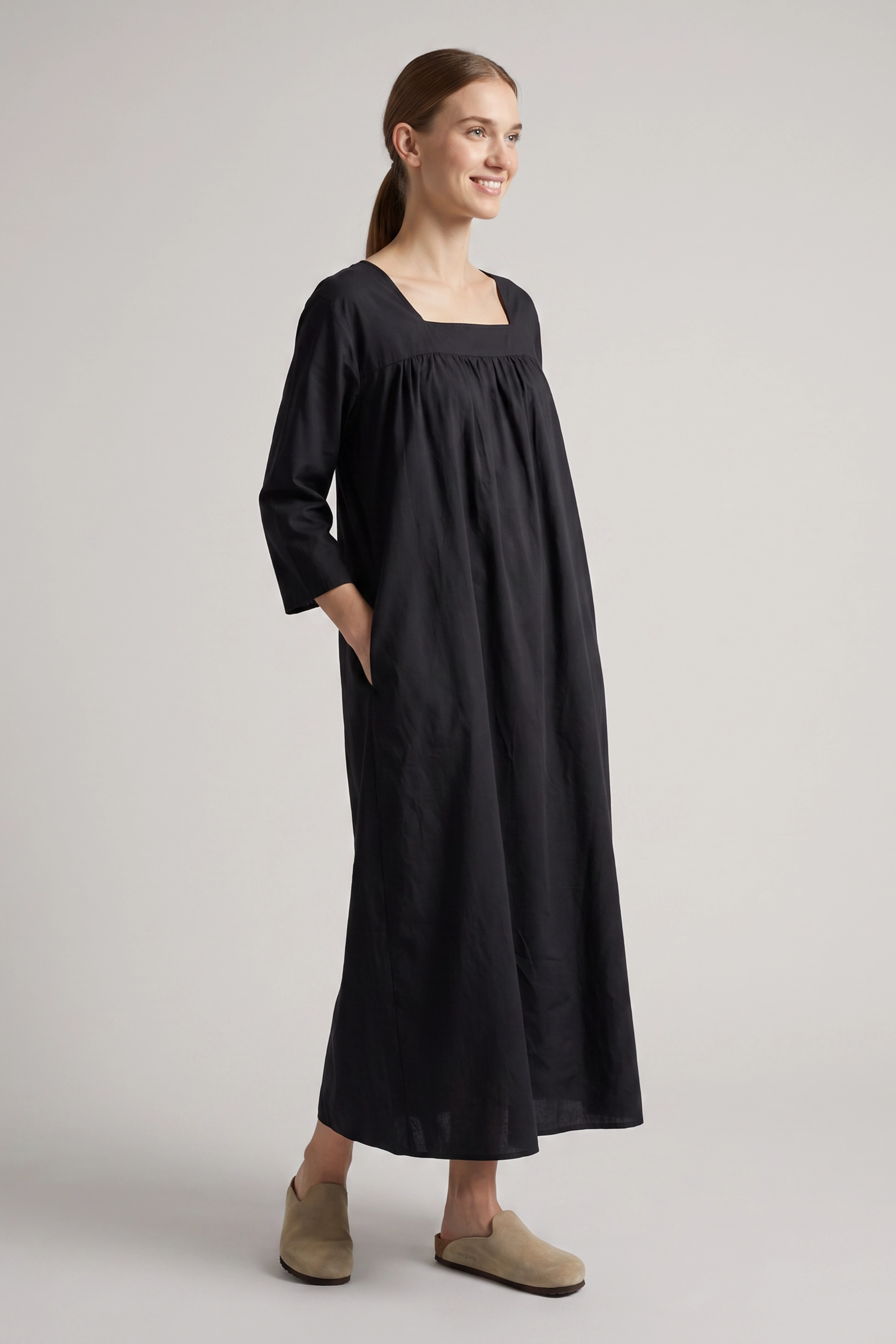ISLA - LINEN Ivory, Cinnamon, Noir