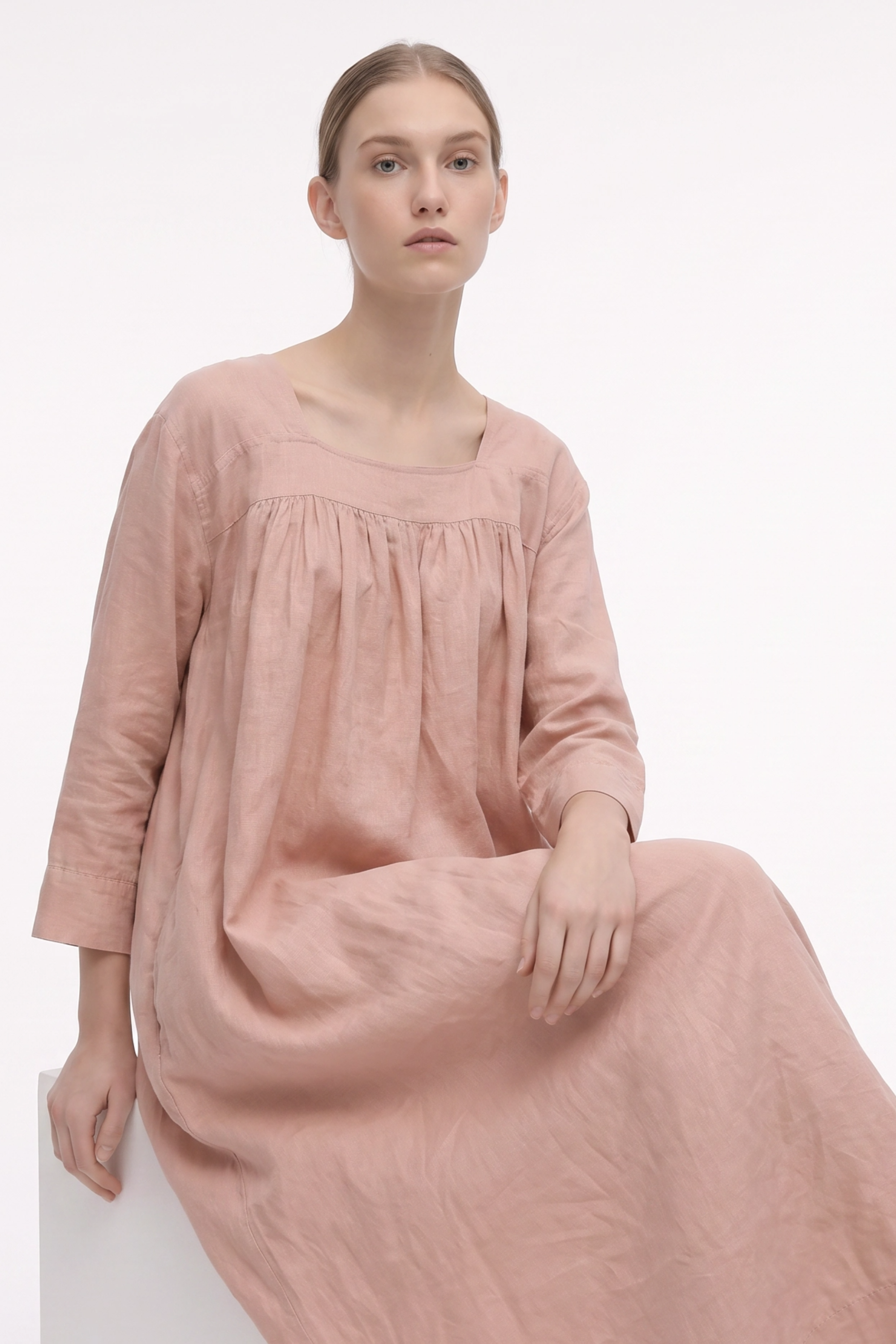 ISLA - LINEN Ivory, Cinnamon, Noir