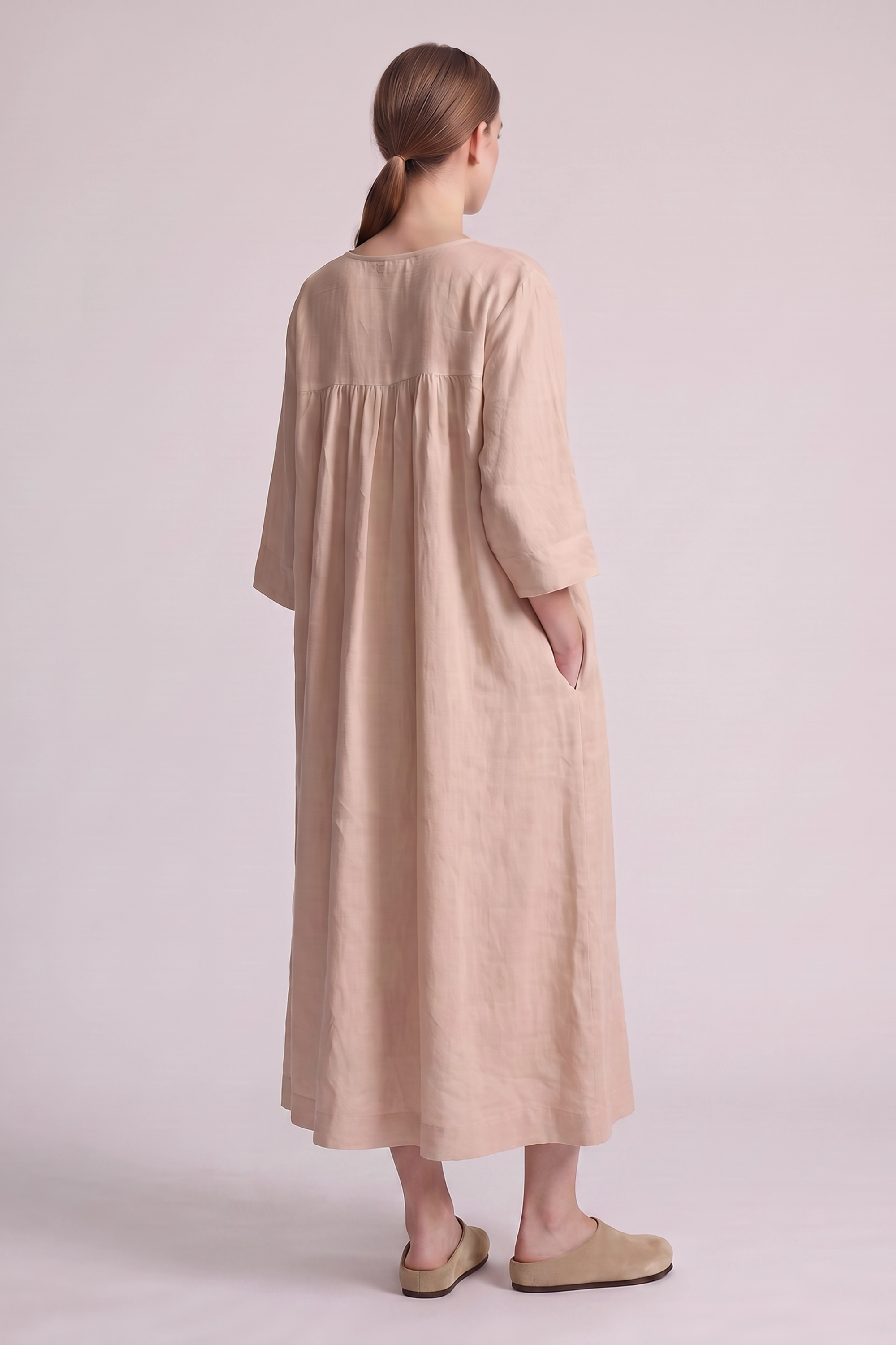 ISLA - LINEN Ivory, Cinnamon, Noir