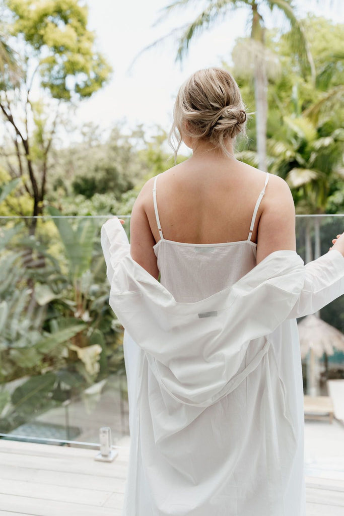Slip Dress - 100% Cotton Voile | Ethically Made in Australia Hygge Dress Slip Dress - 100% Cotton Voile | Ethically Made in Australia Hygge Dress