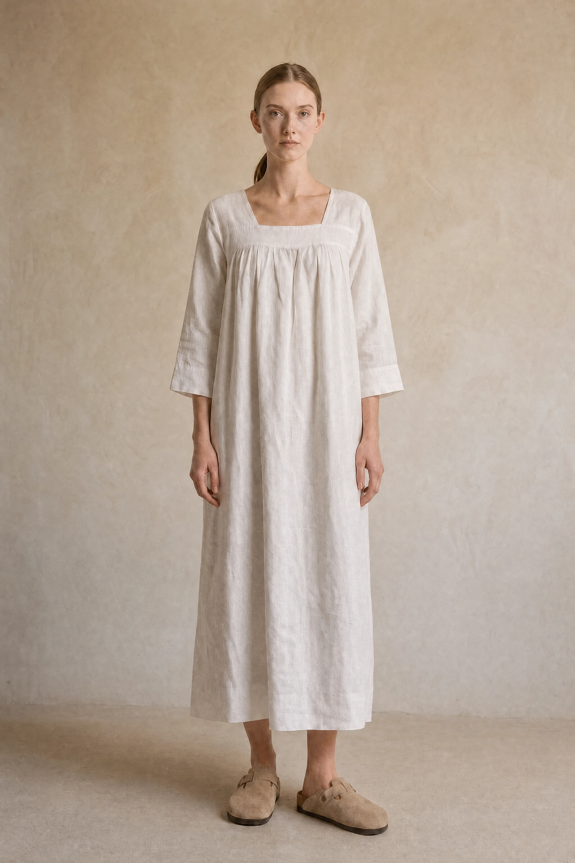 ISLA - LINEN Ivory, Cinnamon, Noir