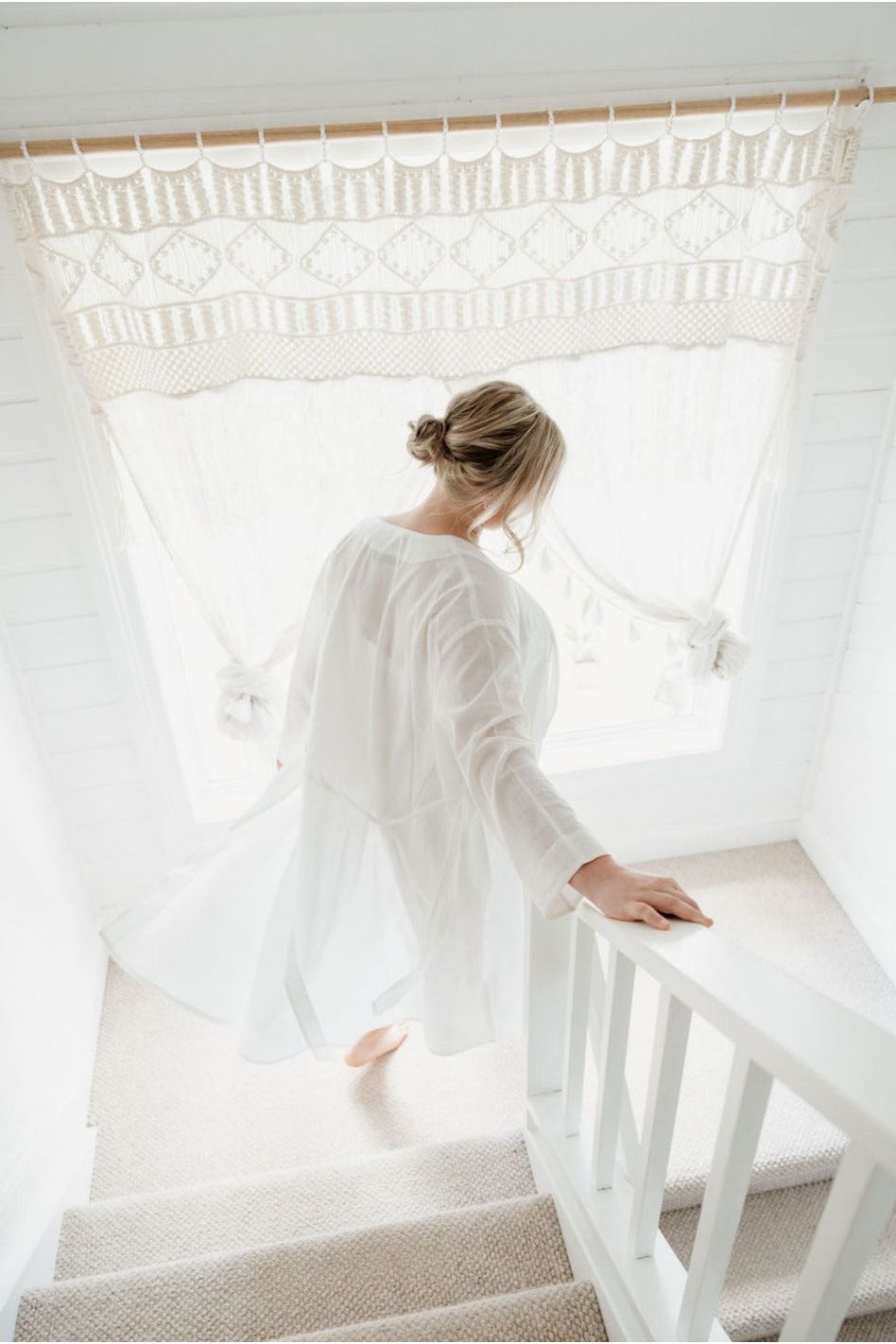 COTTON NIGHTROBE - Soft White
